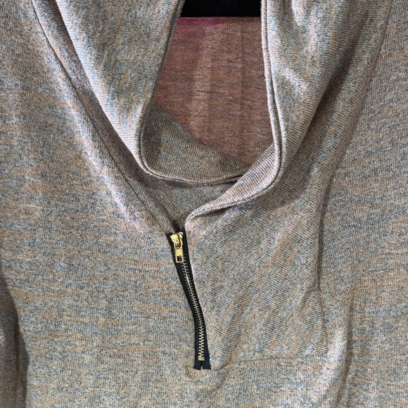 Elegant Cowl Neck Sweater - Tan NWOT - Picture 2 of 4